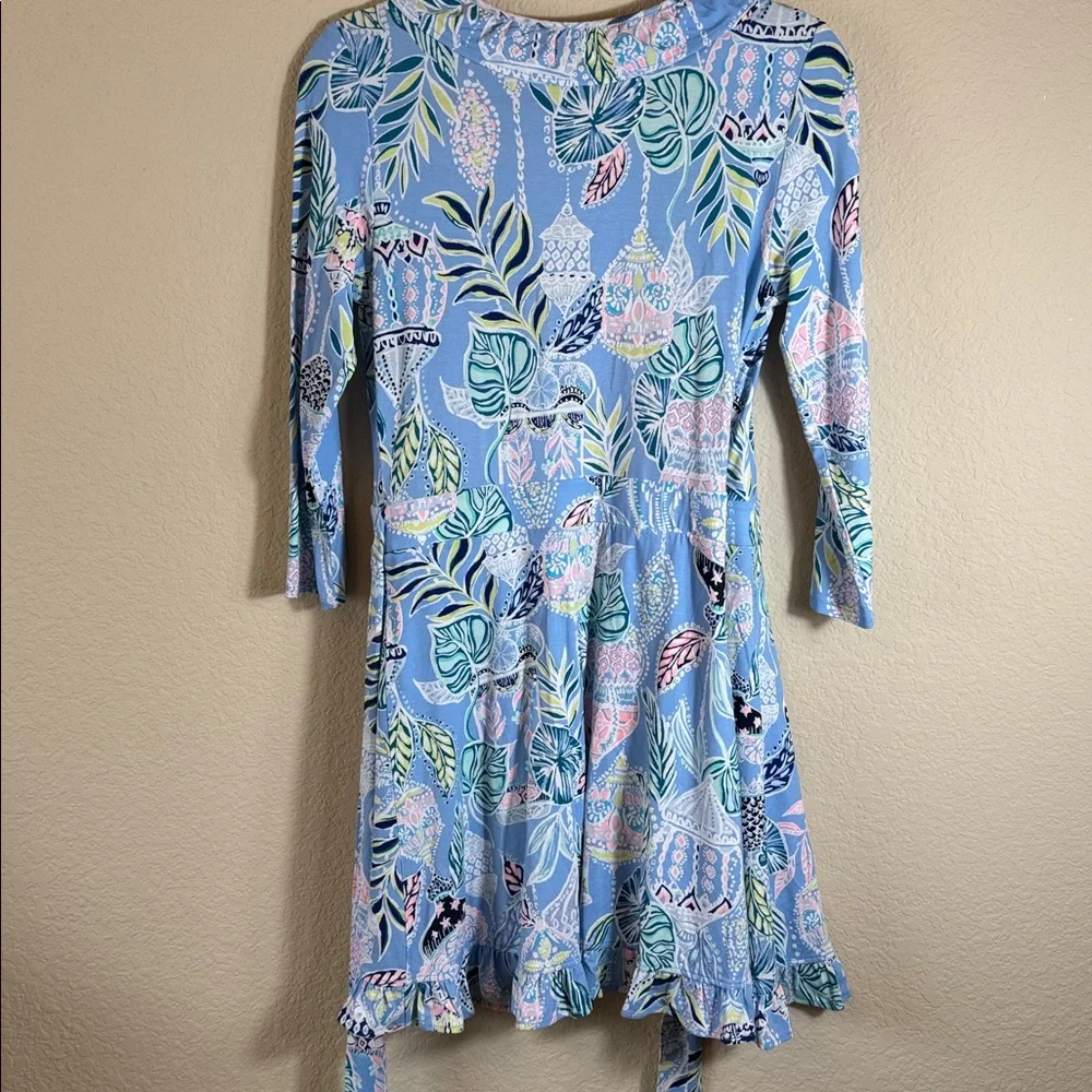 LILLY PULITZER Jessalynne Romper Wrap Skort Size Small - Picture 4 of 7